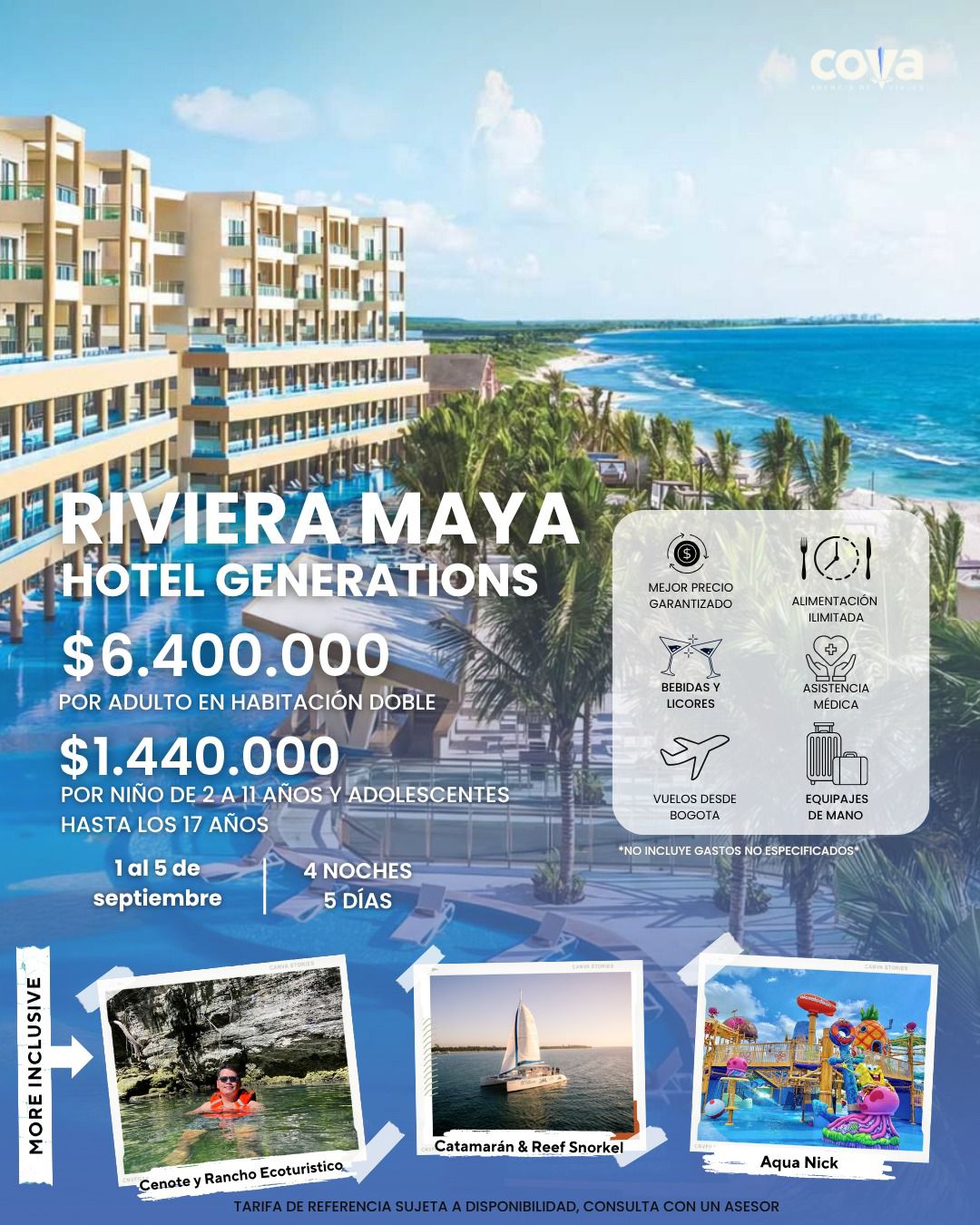 RIVIERA MAYA MORE INCLUSIVE GENERATIONS
