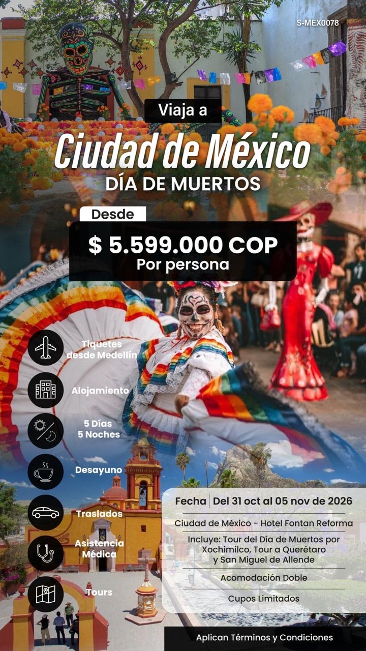 CIUDAD DE MEXICO DIA DE MUERTOS