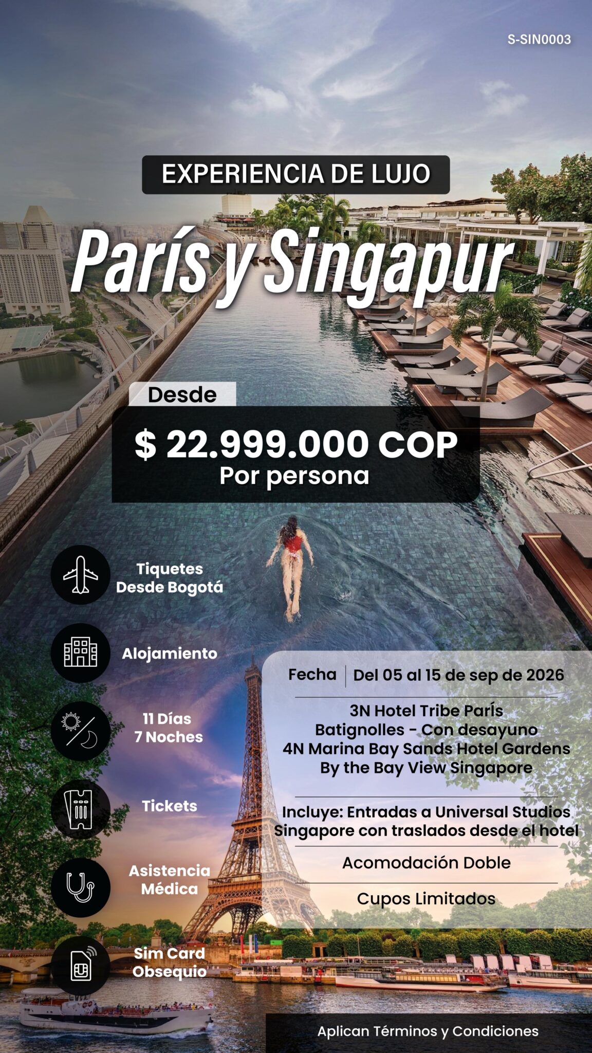 PARIS Y SINGPUR